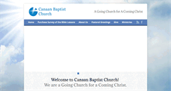 Desktop Screenshot of canaanbaptistchurchurbana.org